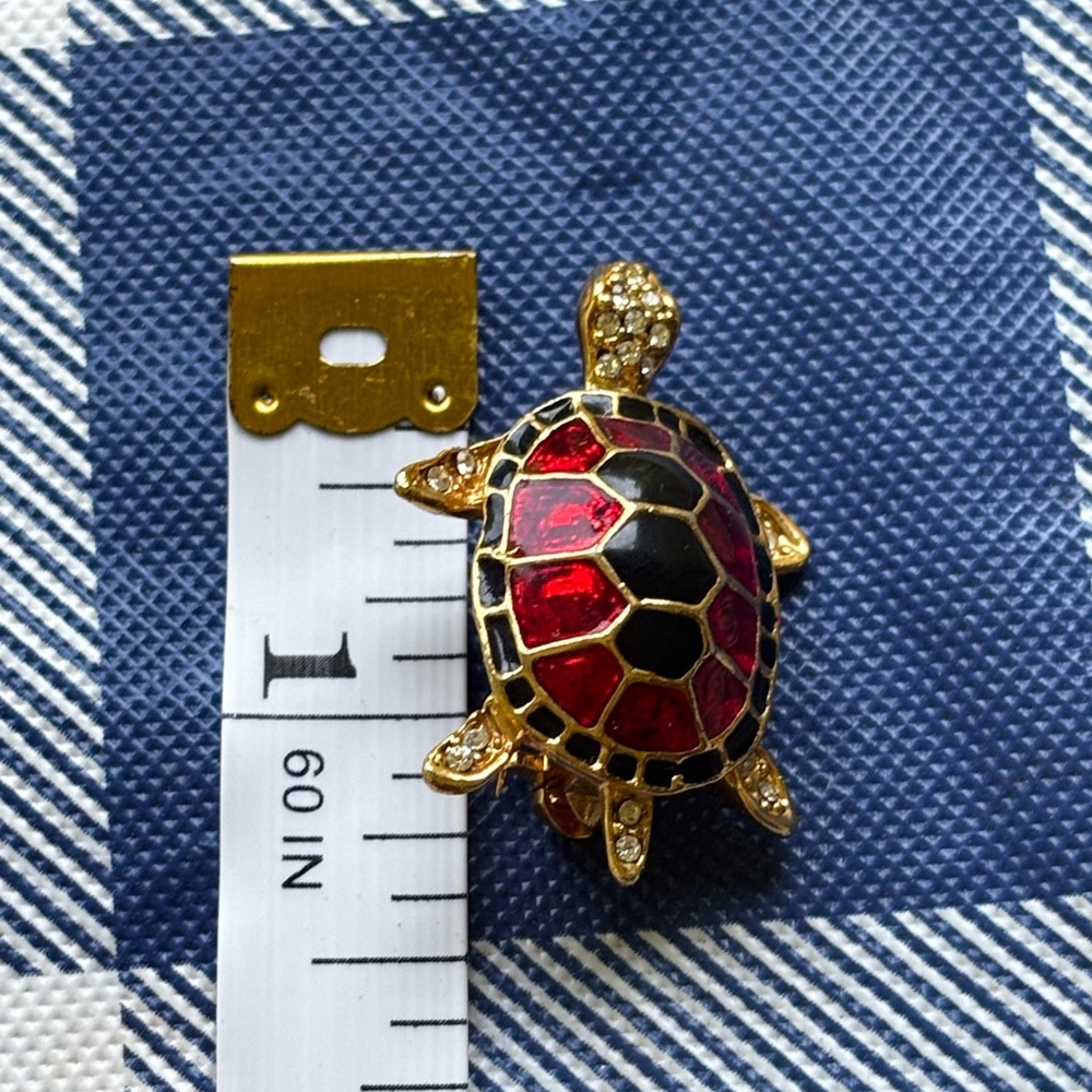 Turtle brooch - Picture 5 of 5